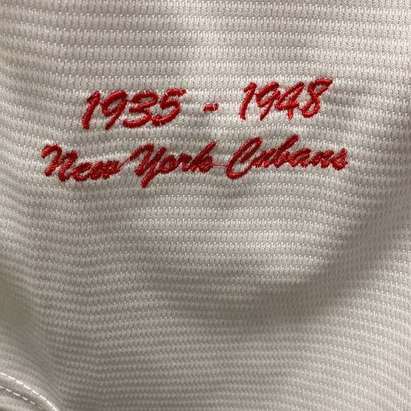 New York Cubans Baseball Jersey Small 1935-1948 White #3 - Picture 2 of 8